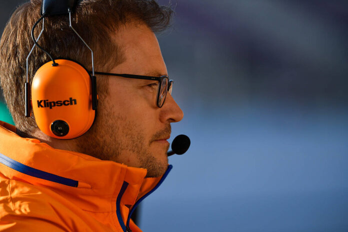 Andreas Seidl, Team Principal, McLaren