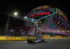 Las Vegas – Ferrari hurtigst på kaotisk dag