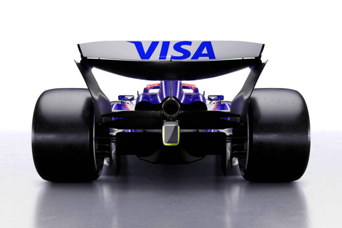 Visa Cash App RB 2024 Car Launch